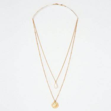 Collier double Oursin