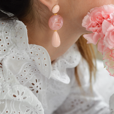 Boucles Alba - rose