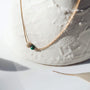 Collier Boule Glitter - vert