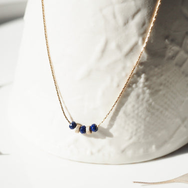 Esmeralda-Halskette – blau