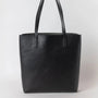 Georgia cuir vegan - noir