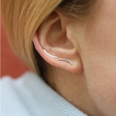 Boucles Curved - doré