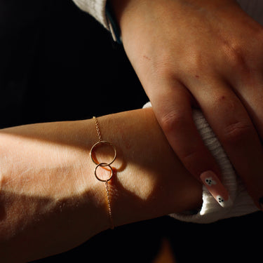 Bracelet Toi et moi - argent