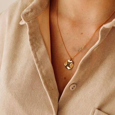 Gold and Pastille Necklace