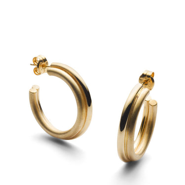 Boucles Icon Hoops Grandes - doré