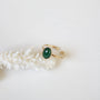 Bague Louise moyenne - vert malachite