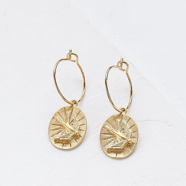 Frederique earrings - gold