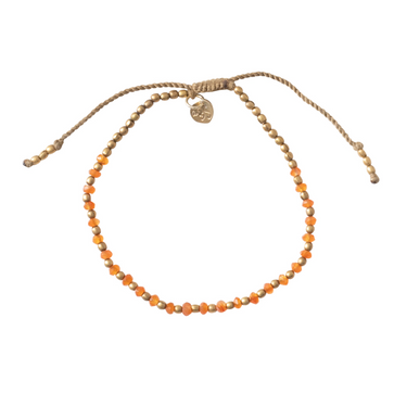 Bracelet Beautiful doré - Cornaline