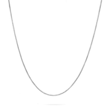 Smooth necklace - silver