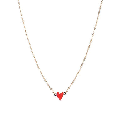 Collier Grant - coquelicot