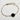 Bracelet Ginko - Agate noire