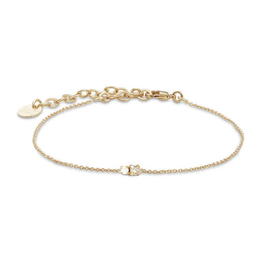 Bracelet Amants - cristal et opale blanche