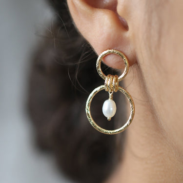 Boucles d'oreilles Laura perles