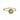 Bague Pierre sertie doré - plusieurs coloris