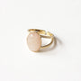 Bague Carmen - rose quartz