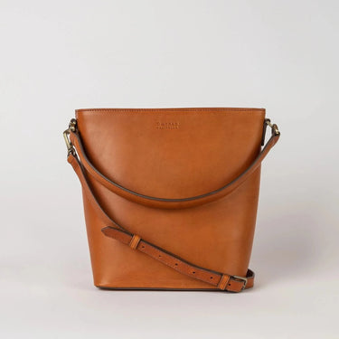 Sac Bobbi Bucket Maxi Cognac Classic Leather