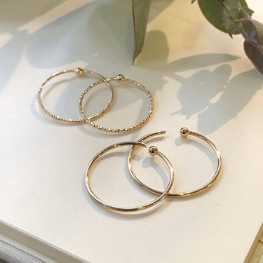 Simple Hoop Earrings