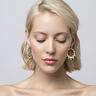 Gigi earrings - black