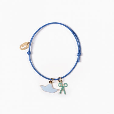 Boat bracelet - blue
