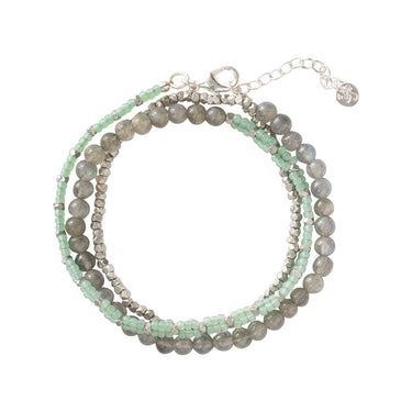 Bracelet Loving argenté - Labradorite