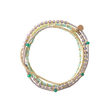 Bracelet Respect doré - Aventurine