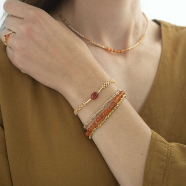 Bracelet Loving - Cornaline
