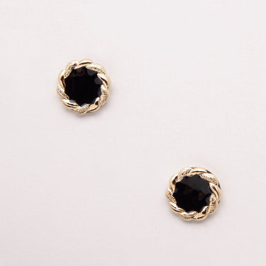 Twist Studs - Black