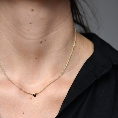 Grant necklace - black