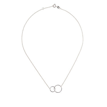 You &amp; Me necklace - silver