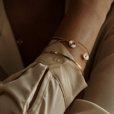 Bracelet jonc Diana - noir