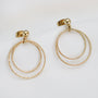 Boucles Elena petites - dorées
