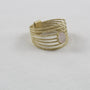 Bague Elena petite - rose quartz