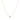 Gaia short necklace - Crystal