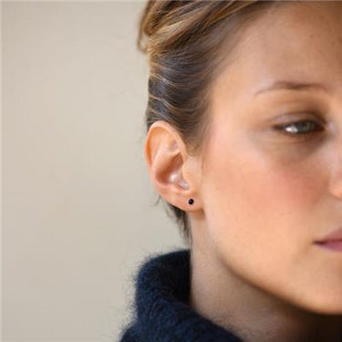 Boucles d'oreilles Barlow - marine