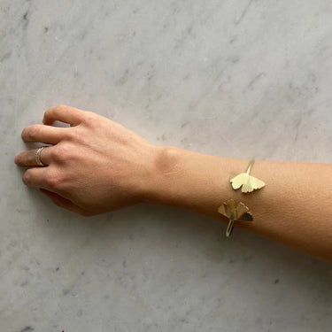 Gingko bangle 