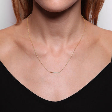 Collier Pipe - doré