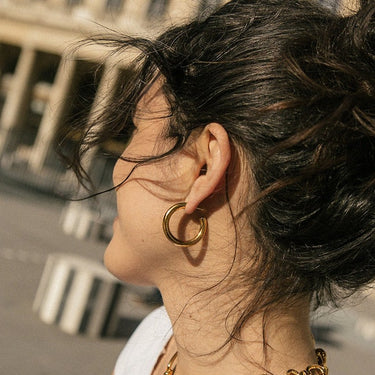 Boucles Charlotte Créoles grandes