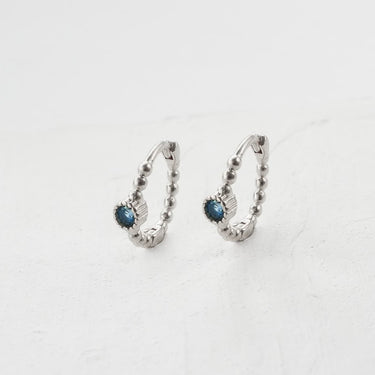 Boucles Meadow bleu - argenté