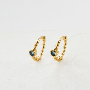 Boucles Meadow bleu - doré