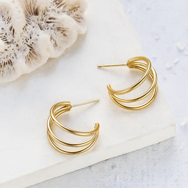 Boucles Ibiza - doré