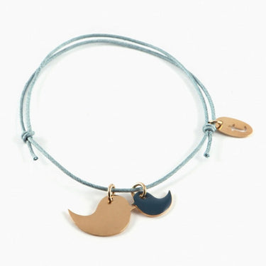 Golden Birds bracelet (duck)