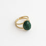 Bague Carmen - Malachite