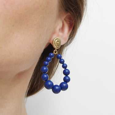 Apollon earrings - blue